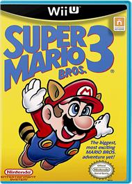 Box cover for Super Mario Bros. 3 on the Nintendo Wii U.