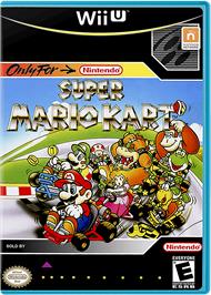 Box cover for Super Mario Kart on the Nintendo Wii U.