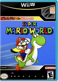 Box cover for Super Mario World on the Nintendo Wii U.