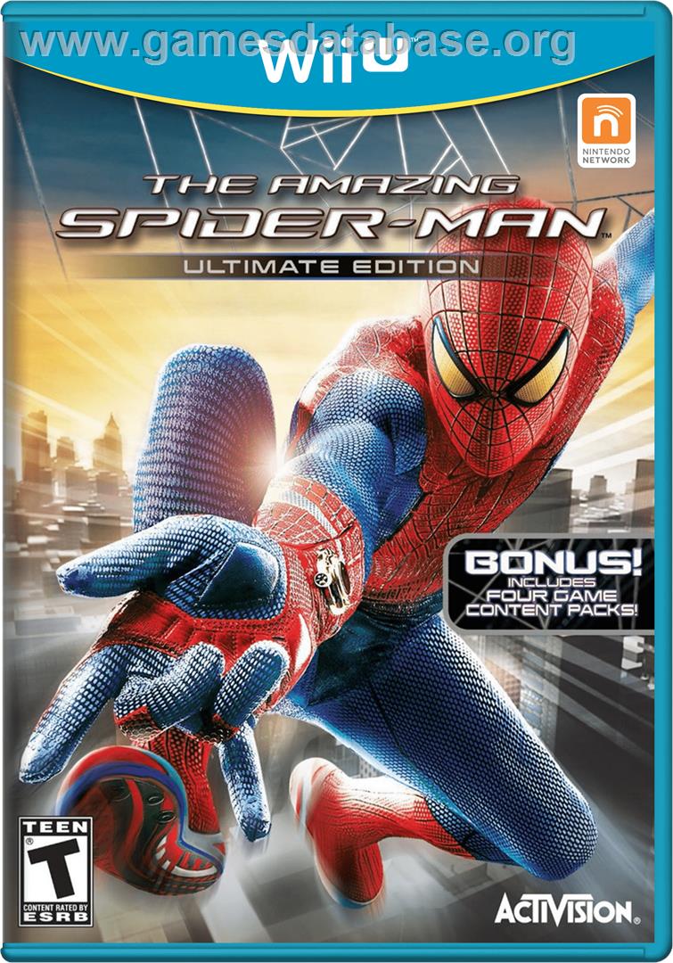 Amazing Spider-Man, The - Ultimate Edition - Nintendo Wii U - Artwork - Box