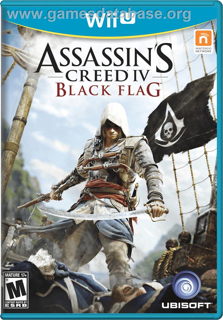 Assassin's Creed IV - Black Flag - Nintendo Wii U - Artwork - Box