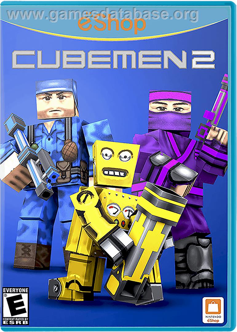 Cubemen 2 - Nintendo Wii U - Artwork - Box