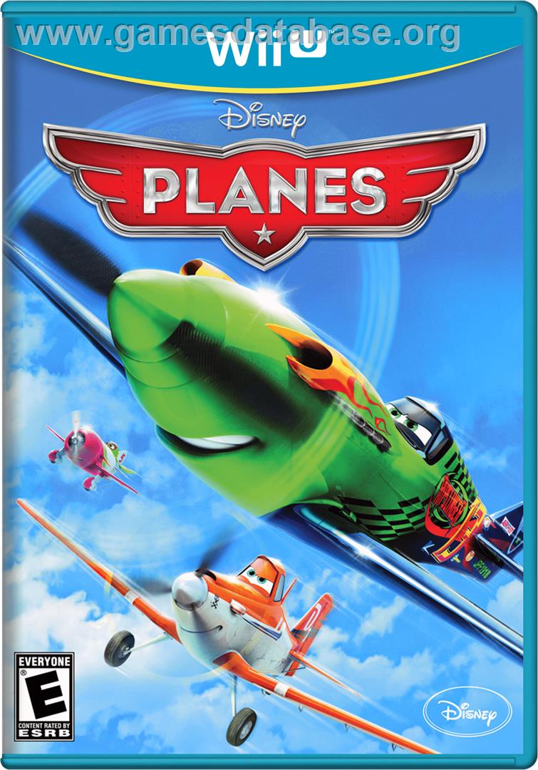 Disney Planes - Nintendo Wii U - Artwork - Box