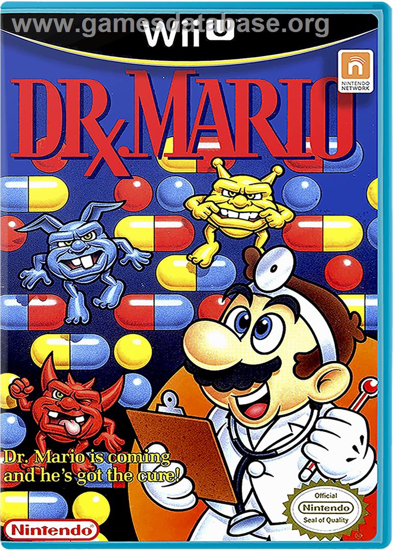 Dr. Mario - Nintendo Wii U - Artwork - Box
