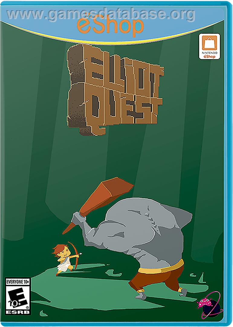 Elliot Quest - Nintendo Wii U - Artwork - Box