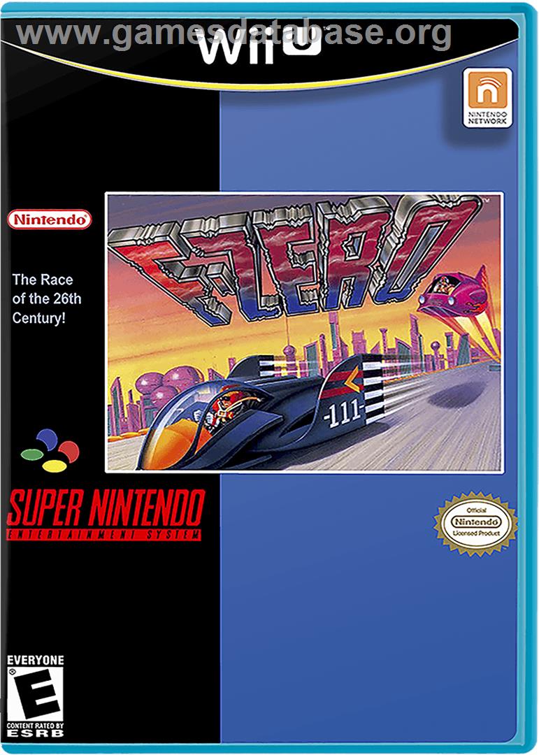 F-Zero - Nintendo Wii U - Artwork - Box