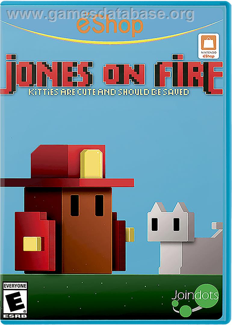 Jones on Fire - Nintendo Wii U - Artwork - Box