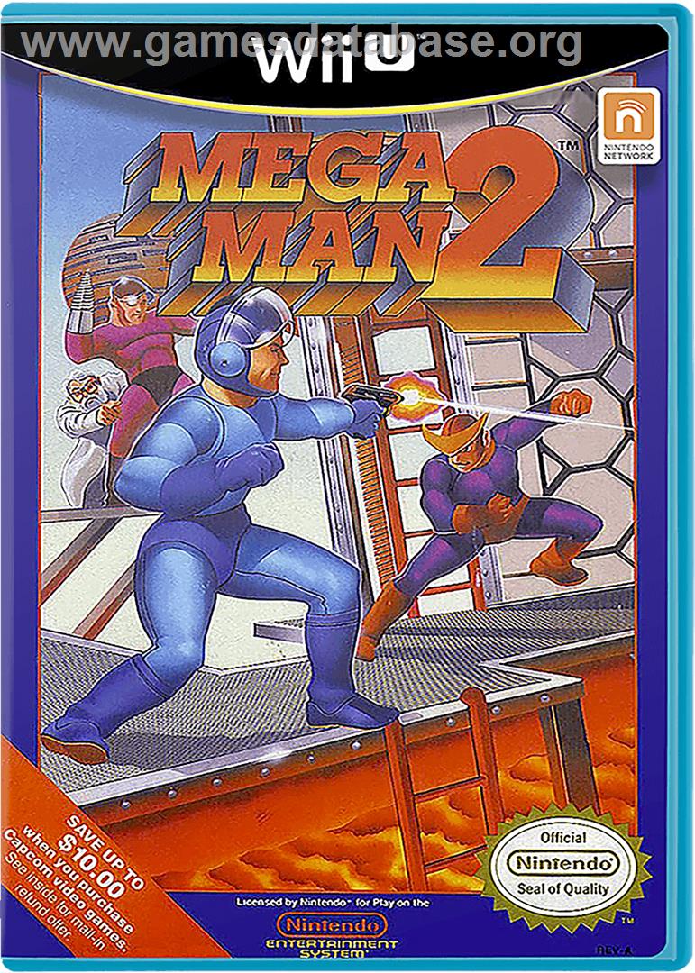 Mega Man 2 - Nintendo Wii U - Artwork - Box