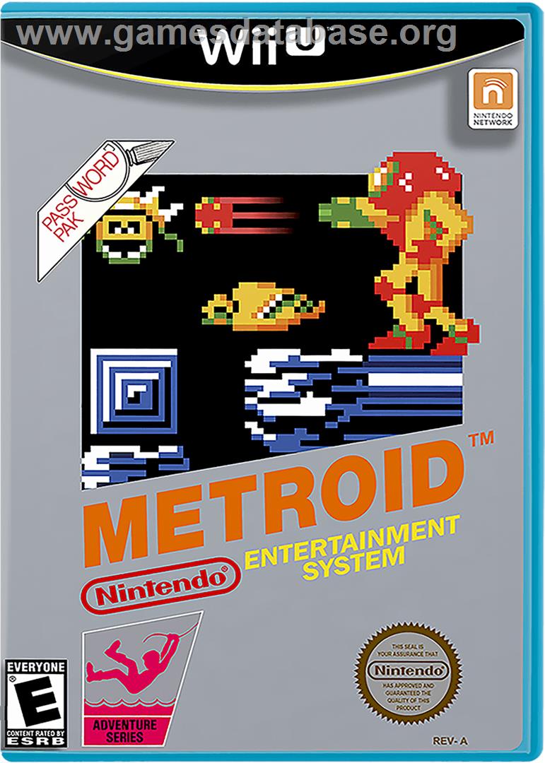 Metroid - Nintendo Wii U - Artwork - Box