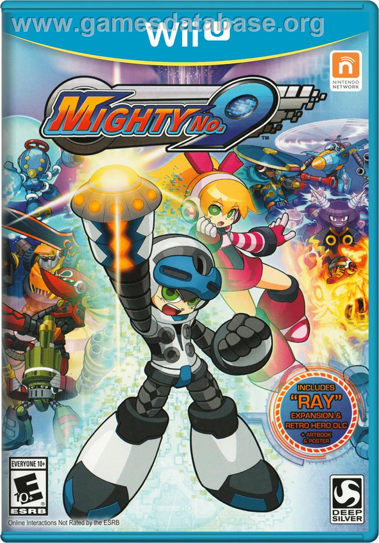 Mighty No. 9 - Nintendo Wii U - Artwork - Box