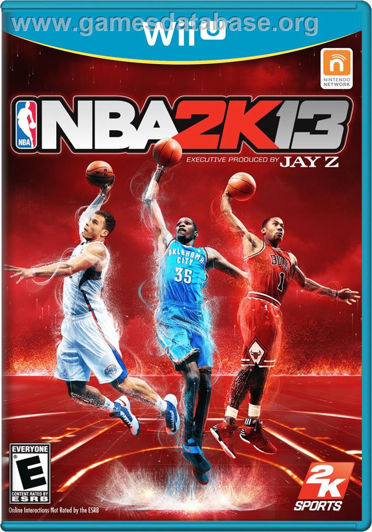 NBA 2K13 - Nintendo Wii U - Artwork - Box