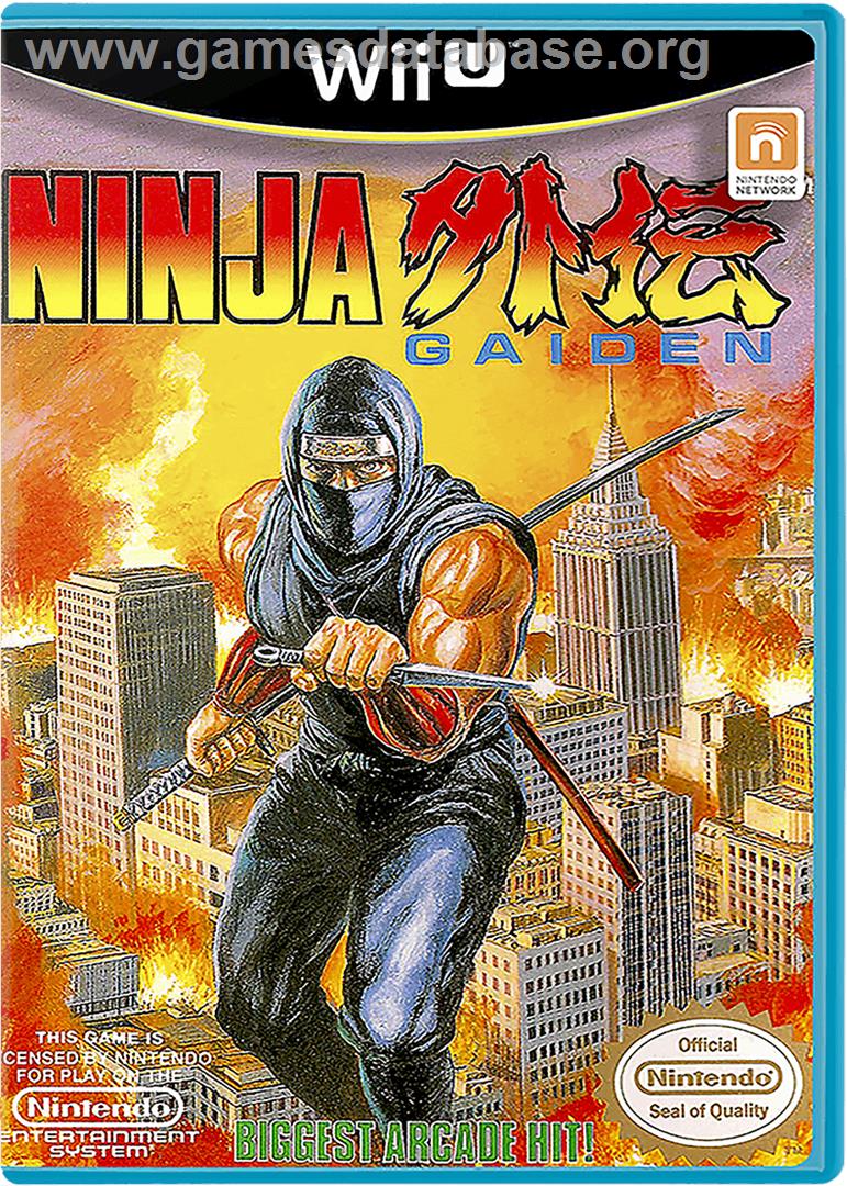 Ninja Gaiden - Nintendo Wii U - Artwork - Box