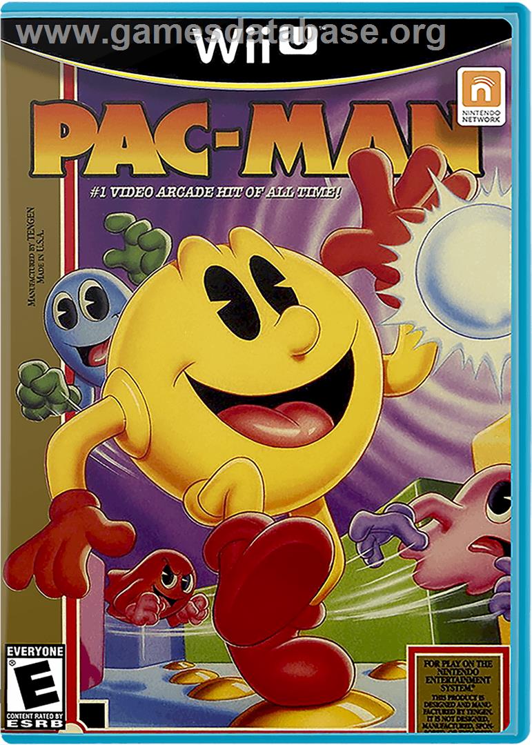 Pac-Man - Nintendo Wii U - Artwork - Box