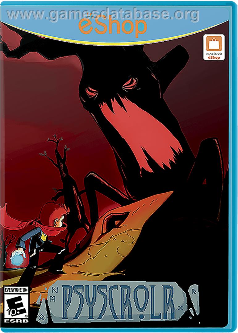 Psyscrolr - Nintendo Wii U - Artwork - Box
