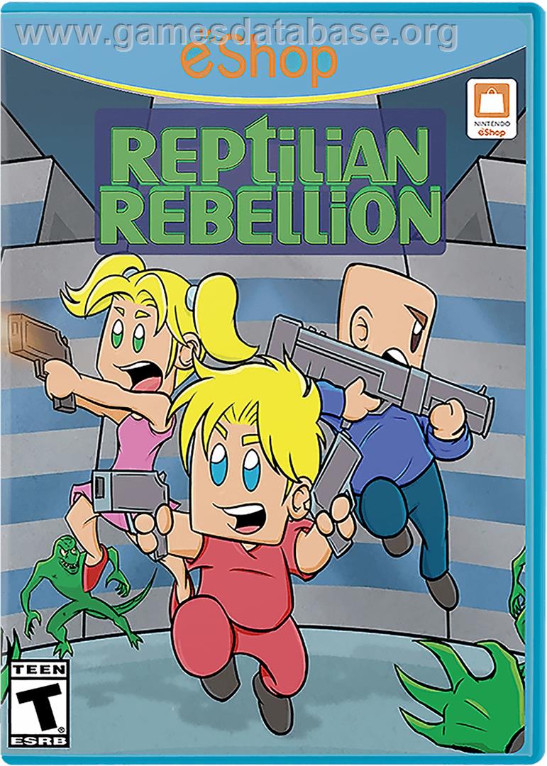 Reptilian Rebellion - Nintendo Wii U - Artwork - Box