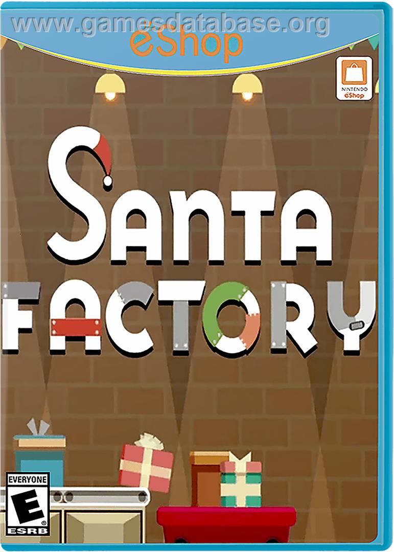 Santa Factory - Nintendo Wii U - Artwork - Box