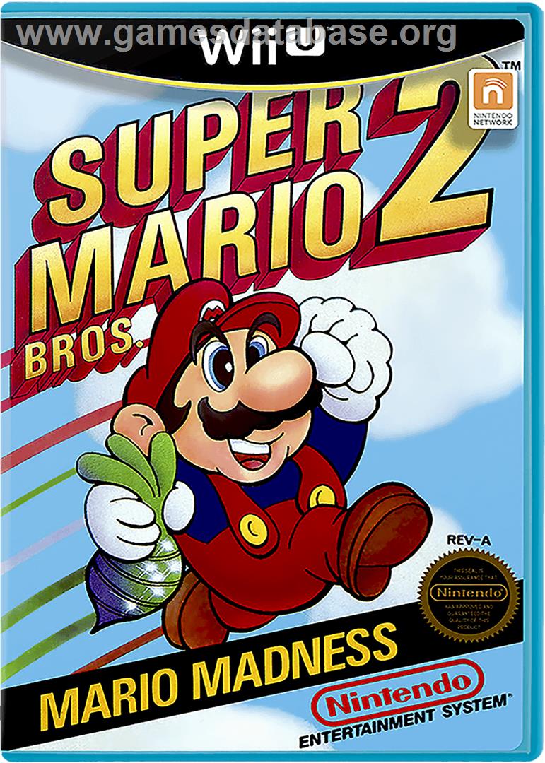 Super Mario Bros. 2 - Nintendo Wii U - Artwork - Box