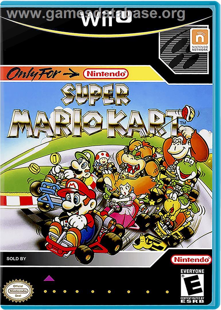 Super Mario Kart - Nintendo Wii U - Artwork - Box