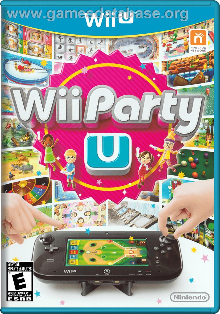 Wii Party U - Nintendo Wii U - Artwork - Box