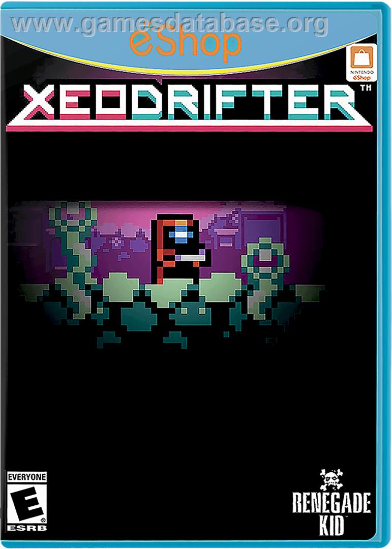 Xeodrifter - Nintendo Wii U - Artwork - Box