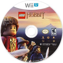 Artwork on the Disc for LEGO Le Hobbit on the Nintendo Wii U.