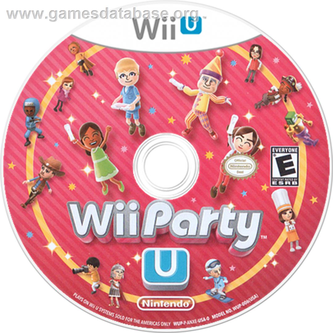 Wii Party U - Nintendo Wii U - Artwork - Disc