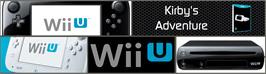 Arcade Cabinet Marquee for Kirby's Adventure.