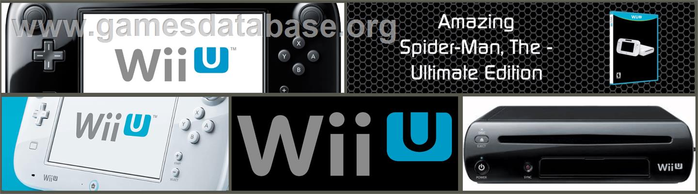 Amazing Spider-Man, The - Ultimate Edition - Nintendo Wii U - Artwork - Marquee