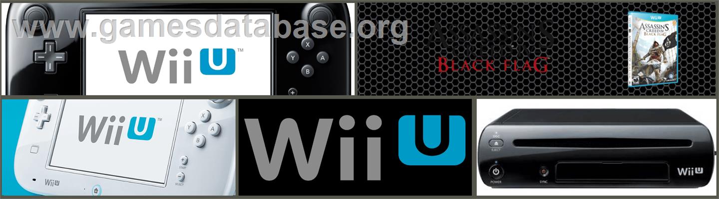 Assassin's Creed IV - Black Flag - Nintendo Wii U - Artwork - Marquee