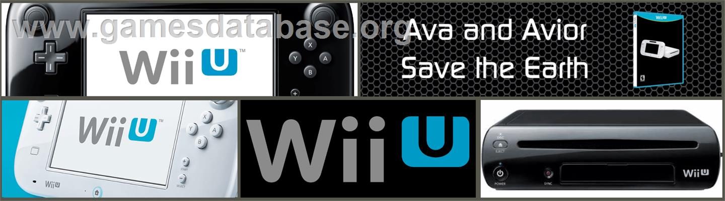 Ava and Avior Save the Earth - Nintendo Wii U - Artwork - Marquee