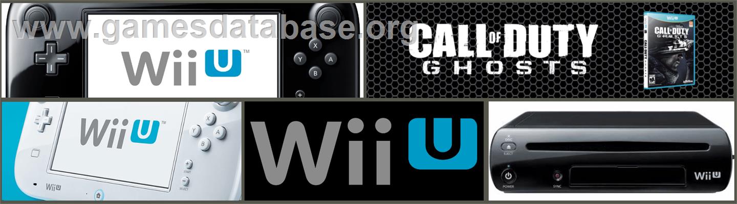 Call of Duty - Ghosts - Nintendo Wii U - Artwork - Marquee