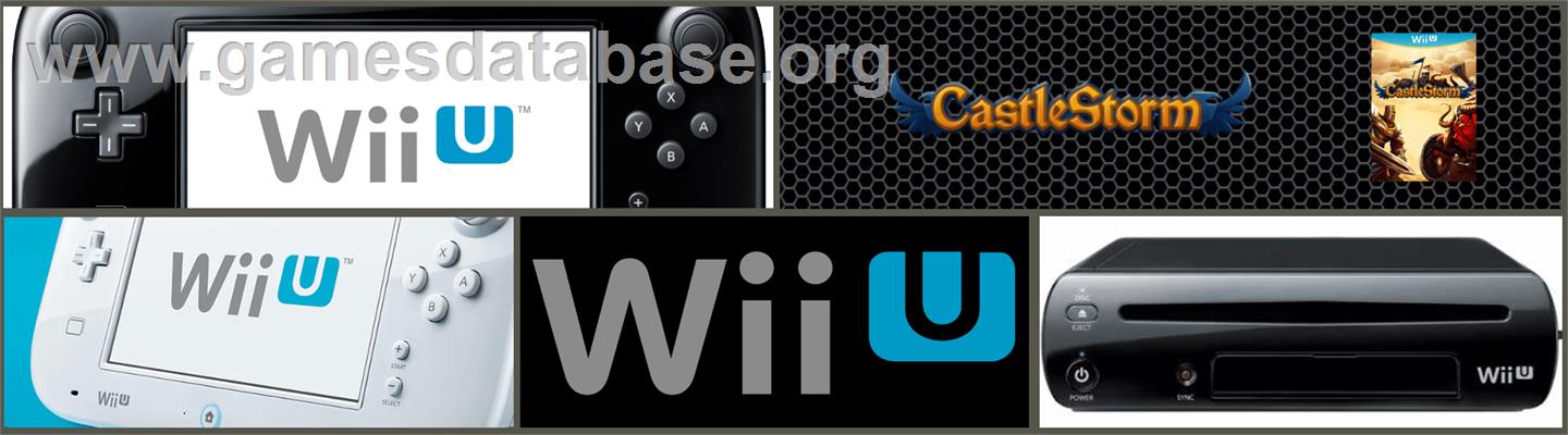 CastleStorm - Nintendo Wii U - Artwork - Marquee