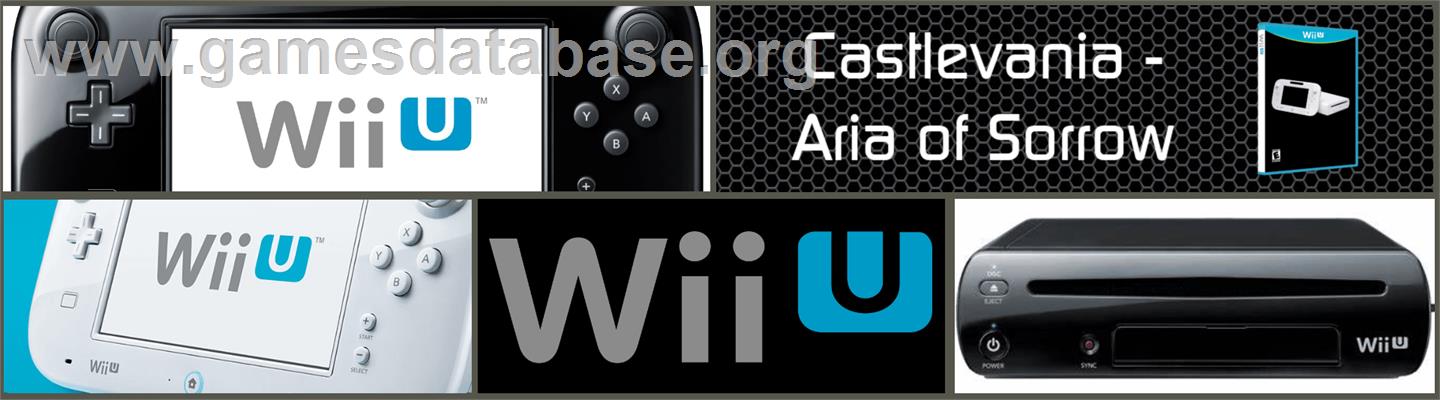 Castlevania - Aria of Sorrow - Nintendo Wii U - Artwork - Marquee