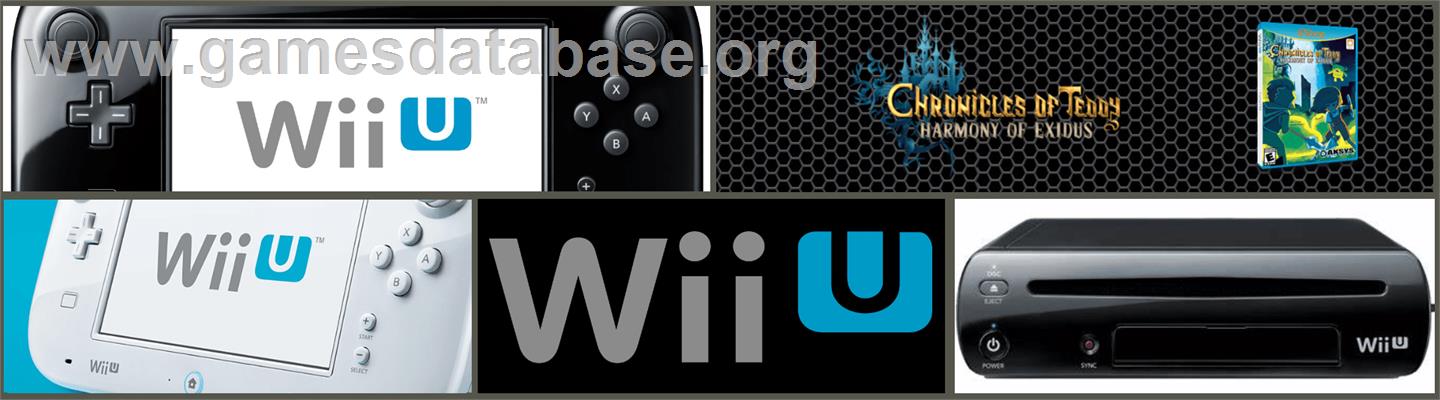 Chronicles of Teddy - Harmony of Exidus - Nintendo Wii U - Artwork - Marquee