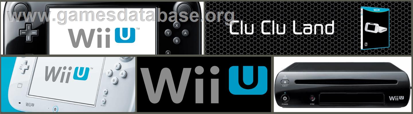 Clu Clu Land - Nintendo Wii U - Artwork - Marquee