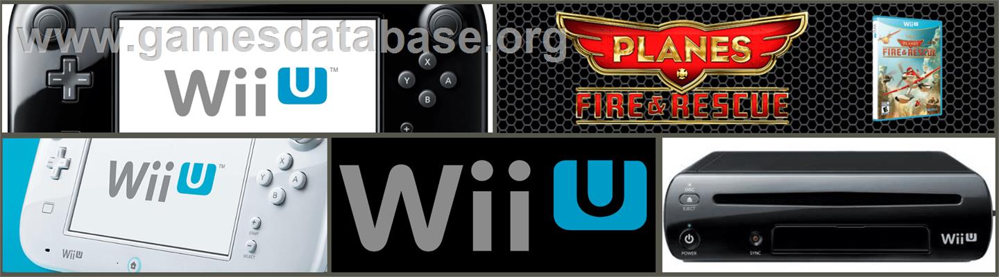 Disney Planes - Fire & Rescue - Nintendo Wii U - Artwork - Marquee