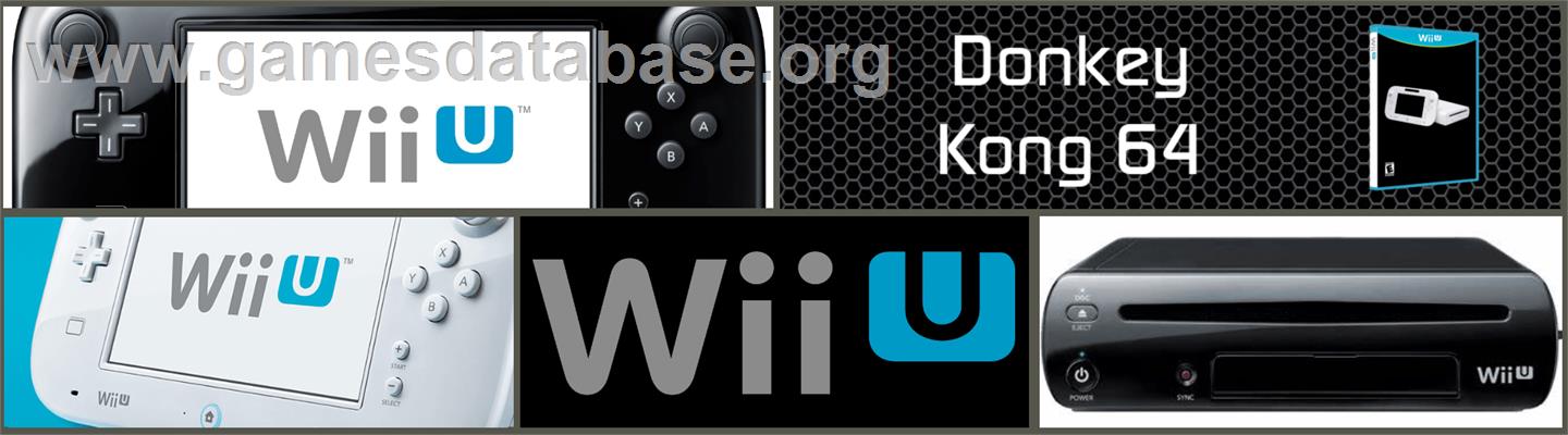 Donkey Kong 64 - Nintendo Wii U - Artwork - Marquee