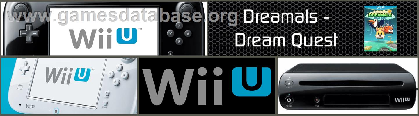 Dreamals - Dream Quest - Nintendo Wii U - Artwork - Marquee