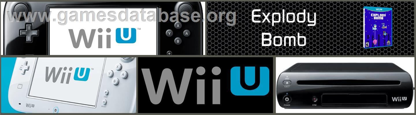 Explody Bomb - Nintendo Wii U - Artwork - Marquee