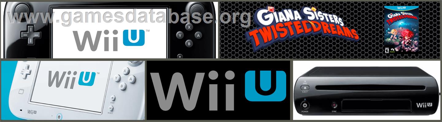 Giana Sisters - Twisted Dreams - Nintendo Wii U - Artwork - Marquee
