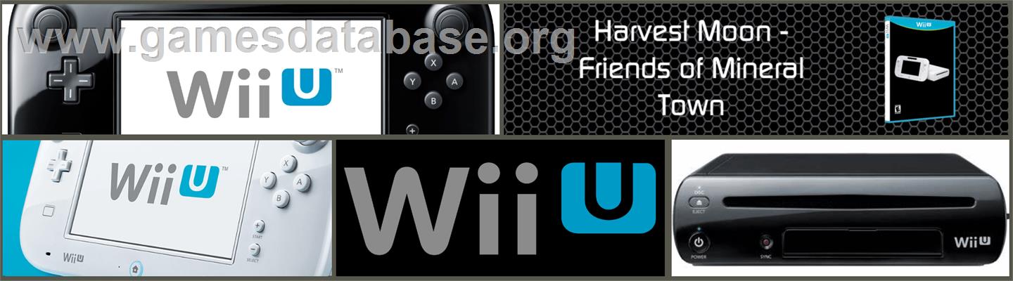 Harvest Moon - Friends of Mineral Town - Nintendo Wii U - Artwork - Marquee