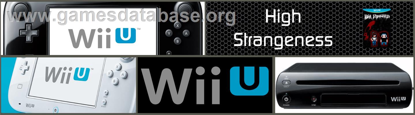 High Strangeness - Nintendo Wii U - Artwork - Marquee