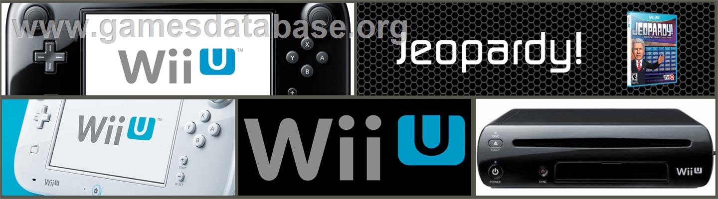 Jeopardy! - Nintendo Wii U - Artwork - Marquee
