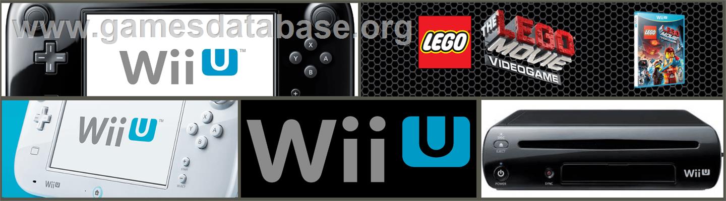 LEGO Movie Videogame, The - Nintendo Wii U - Artwork - Marquee