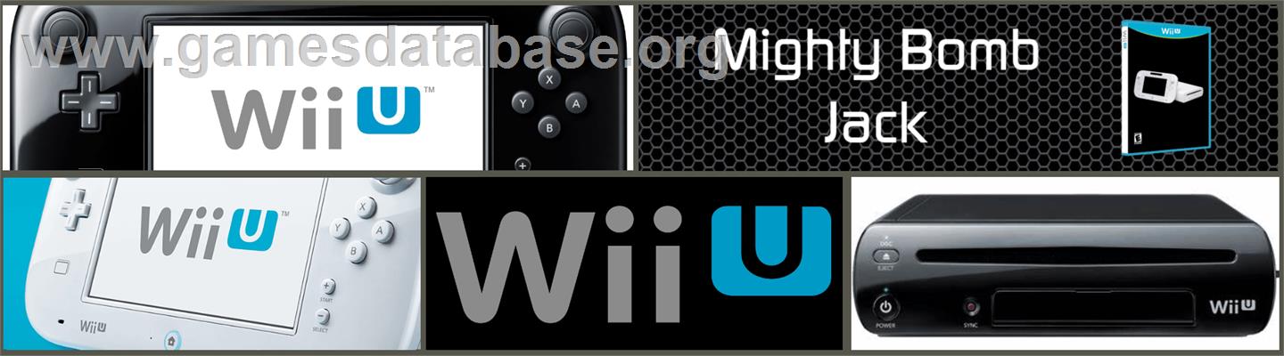 Mighty Bomb Jack - Nintendo Wii U - Artwork - Marquee