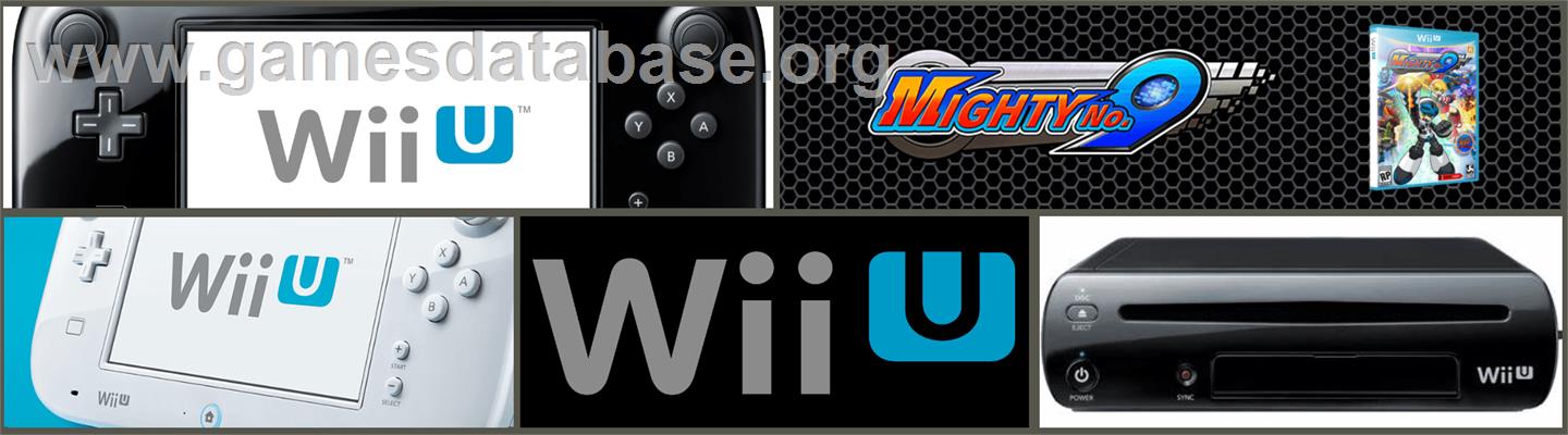 Mighty No. 9 - Nintendo Wii U - Artwork - Marquee