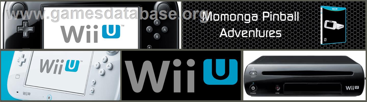 Momonga Pinball Adventures - Nintendo Wii U - Artwork - Marquee