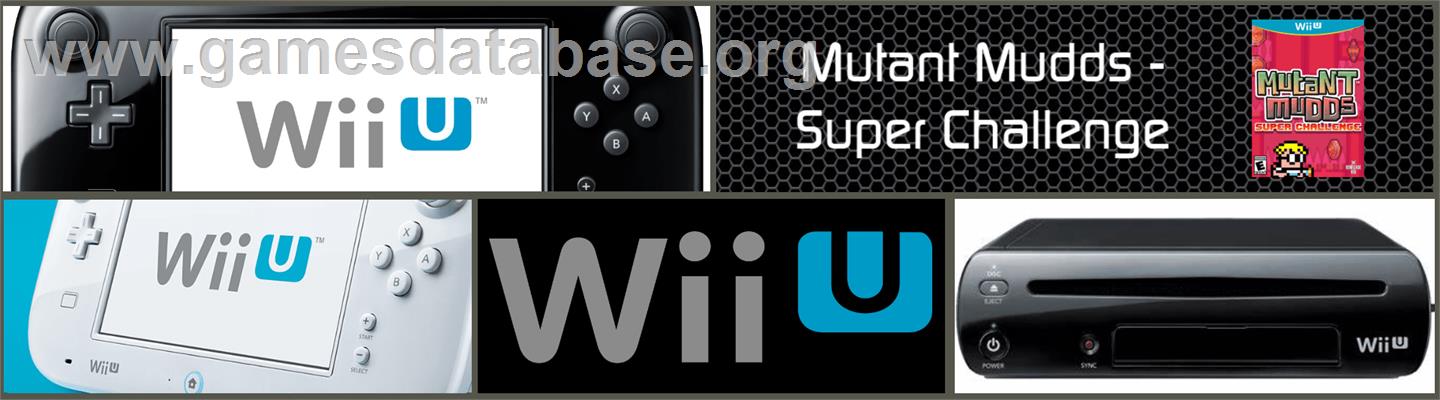 Mutant Mudds - Super Challenge - Nintendo Wii U - Artwork - Marquee