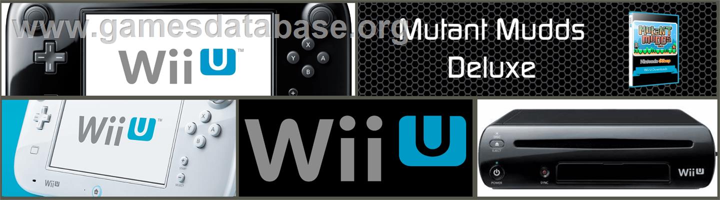 Mutant Mudds Deluxe - Nintendo Wii U - Artwork - Marquee