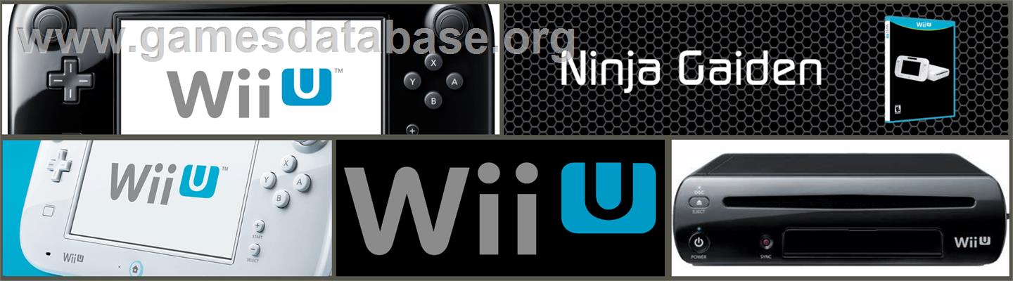 Ninja Gaiden - Nintendo Wii U - Artwork - Marquee